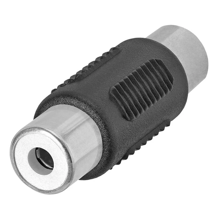 POWERTECH αντάπτορας RCA θηλυκό σε θηλυκό CAB-R021 μαύρος