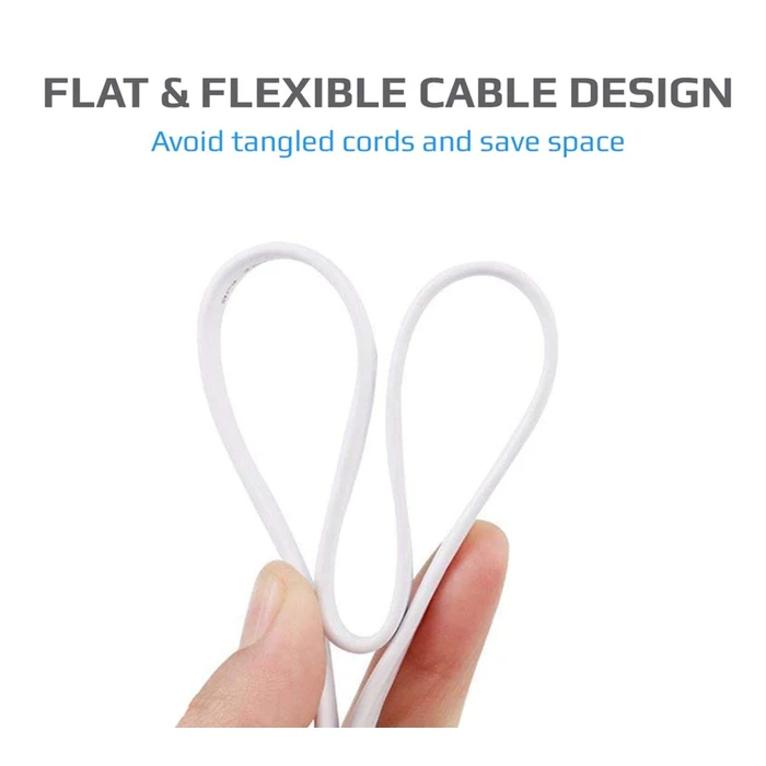 Καλώδιο Τηλεφώνου Rj11 Powertech 6p4c Cab-T002 2m Λευκό