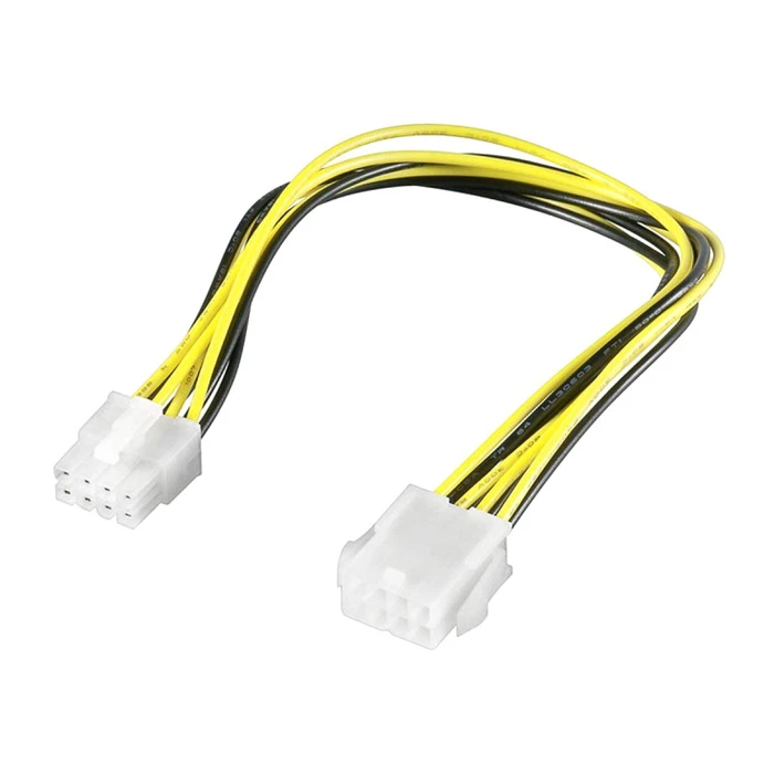 Καλώδιο Powertech για MB 8pin αρσενικό σε 8pin θηλυκό CAB-W008, 20cm