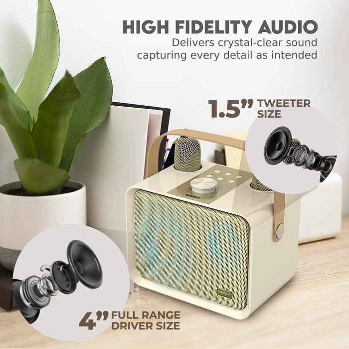 Karaoke Bluetooth Sonicgear Portable Bt5.3 Karaoke Iox K600 Souffle