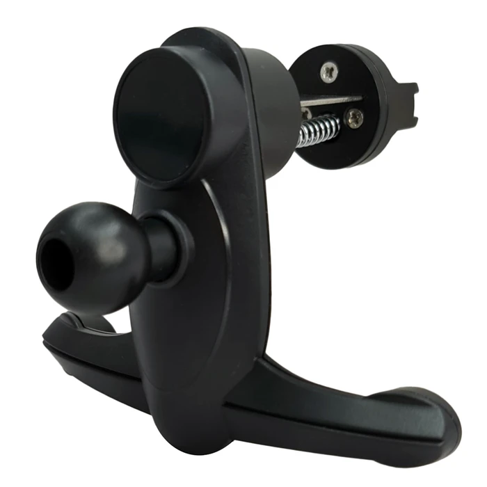 Βάση Αυτοκινήτου Powertech Εξάρτημα τοποθέτηση σε αεραγωγό CAR-0010, μαύρο