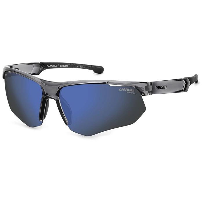 CARRERA DUCATI Men's Sunglasses CARDUC 044/S R6S/XT - Blue Mirror Lenses Category 3 (69/10/130)