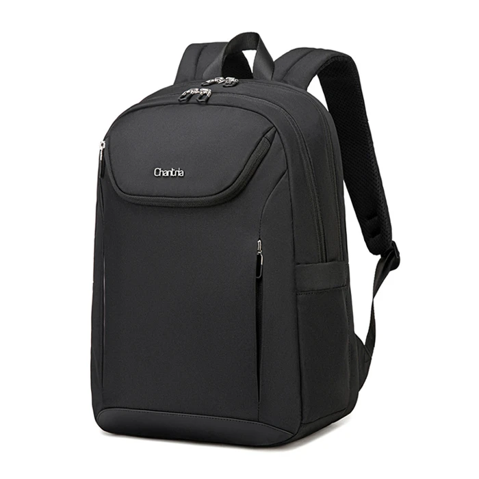 CHANTRIA Backpack CB00638 with 15.6 inches Laptop Compartment 20.2L Black