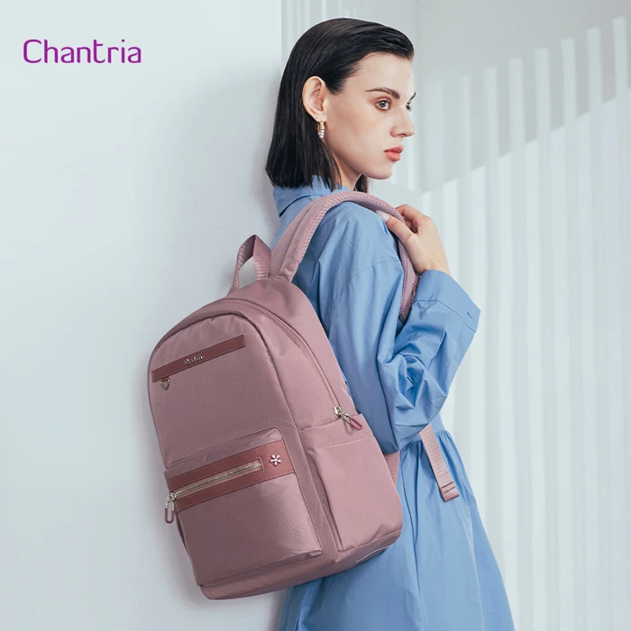 Τσάντα Laptop Chantria Γυναικεία Πλάτης Cb00649 14", 14.3L, Μωβ
