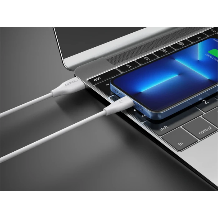 Celebrat USB-A to Lightning Cable 15W Λευκό 1m (CB-31A-L-WH)