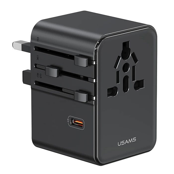 Usams CC310TC01 Αντάπτορας Πρίζας σε Universal