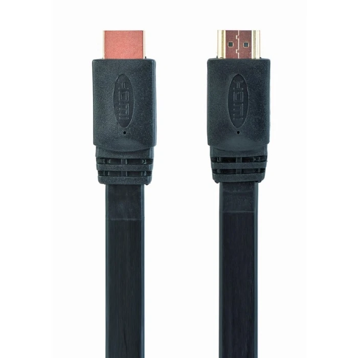 Καλώδιο HDMI Cablexpert HIGH SPEED FLAT With Ethernet 3M Black
