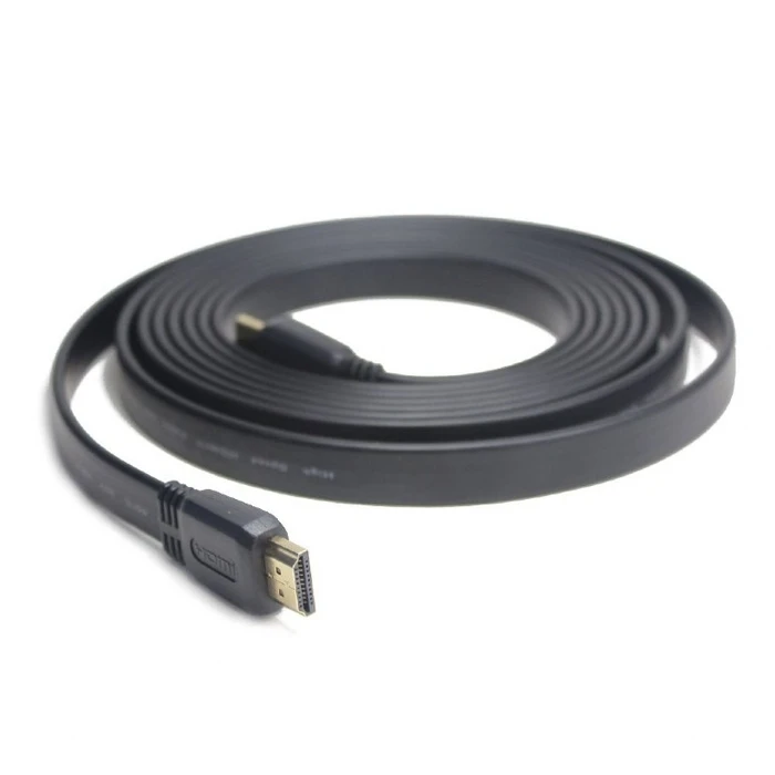 Καλώδιο HDMI Cablexpert HIGH SPEED FLAT With Ethernet 3M Black