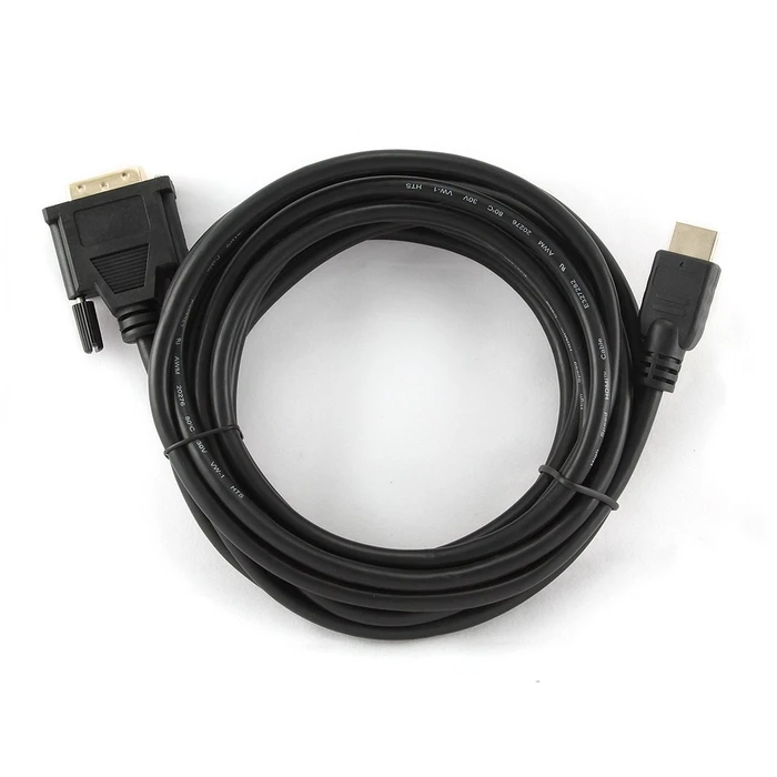 Καλώδιo HDMI Cablexpert to DVI M-M GOLD PLATED Connectors 4.5m BULK