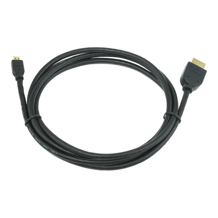 Καλώδιο HDMI Cablexpert Male to Micro D-MALE Black With Gold-Plated 3M