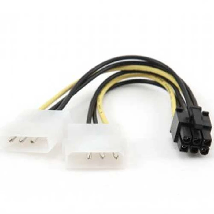 Καλώδιo Cablexpert INTERNAL POWER Adapter for PCI EXPRESS, 6pin to MOLEX x 2 pcs
