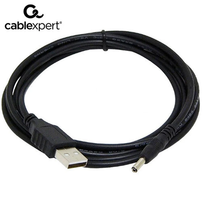 Καλώδιο USB Cablexpert AM to 3,5mm POWER PLUG 1,8m Black