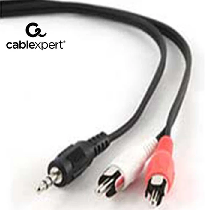 Καλώδιo 3,5mm Cablexpert Stereo to RCA PLUG Cable O.2m