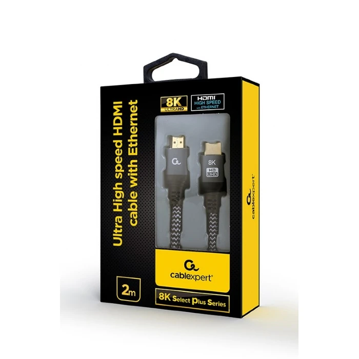Καλώδιο HDMI Cablexpert ULTRA HIGH SPEED,8K SELECT PLUS SERIES 2M