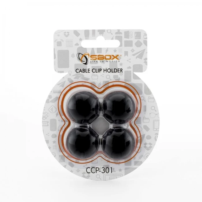 Clips Καλωδίων Sbox HOLDER (4PCS)