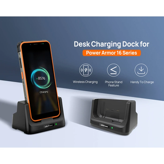 Βάση φόρτισης Ulefone DC3103 για Power Armor 16 Pro, 10W, μαύρη