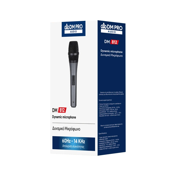 DM PRO DM-812 Dynamic Handheld Microphone