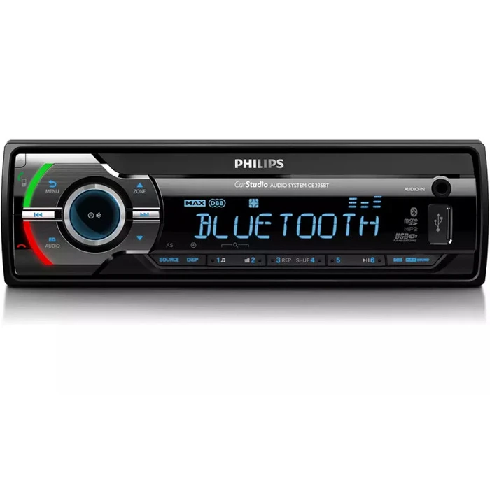 Philips Ηχοσύστημα αυτοκινήτου με Bluetooth USB κάρτα SD και Aux In CE235BT GRS