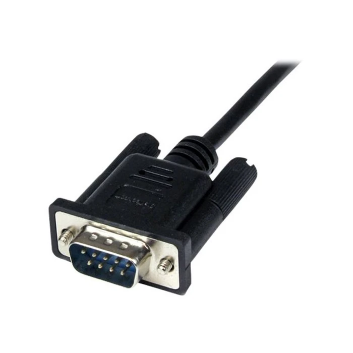 Καλώδιο StarTech 1m Serial DB9 RS-232 Null Modem Cable - Black - Male / Female