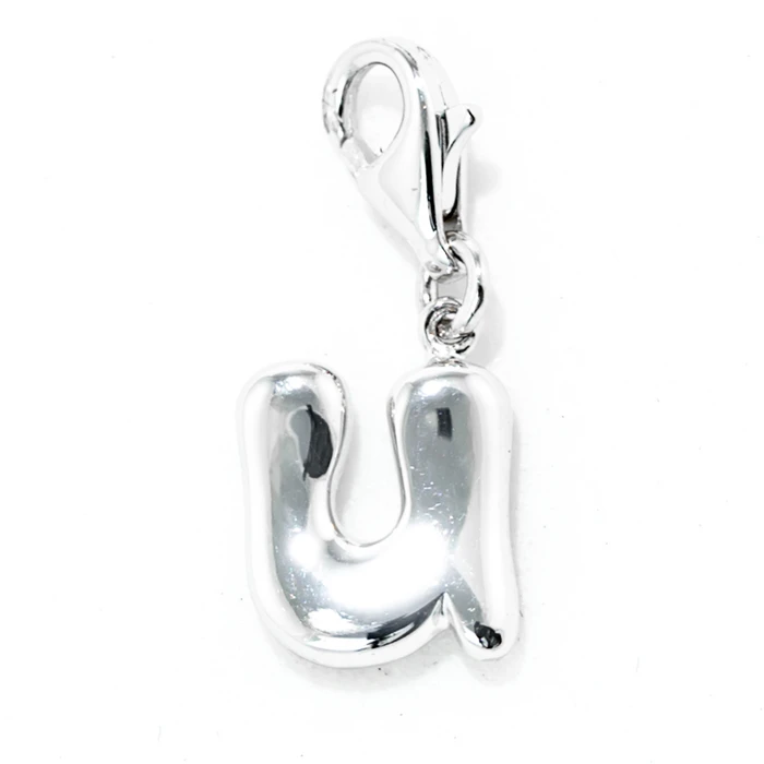 Γυναικείο Κολιέ Xenox Charm_U (1cm) από Ασήμι Silver