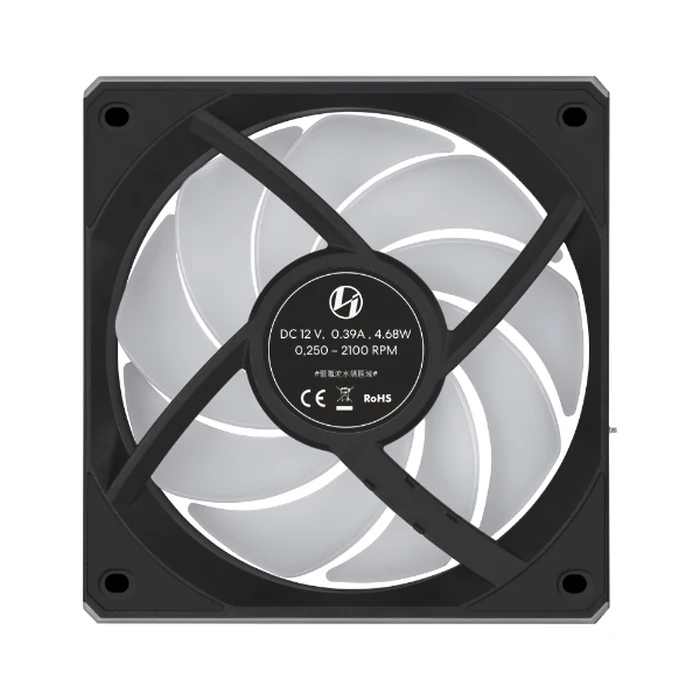 Lian Li UNI FAN CL FLEX WIRELESS 120mm Μαύρο - ARGB - L‑Wireless - PWM - Χωρίς ελεγκτή