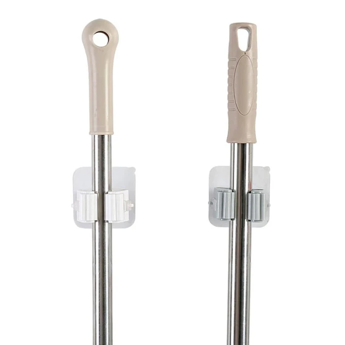 Βάση Συγκράτησης Αντικειμένων Powertech Cln-0027, Γκρι, 2Τμχ