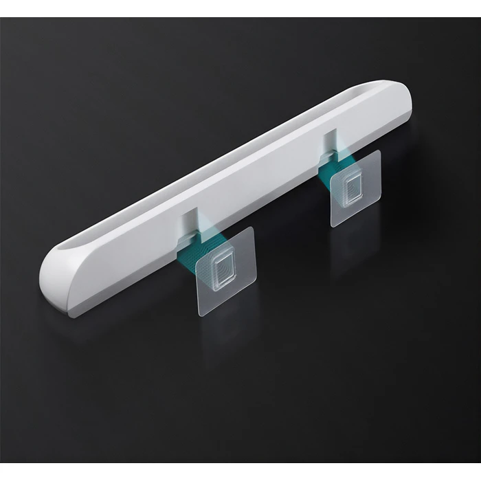 Κρεμάστρα Μπάνιου-Κουζίνας Oenen Cln-0036, 46X6X5Cm, Λευκή