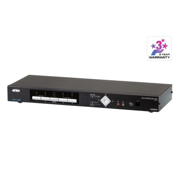 Aten CM1284 4-Port USB HDMI Multi-View KVMP Switch