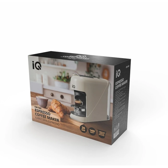 IQ CM-165 ΚΑΦΕΤΙΕΡΑ ESPRESSO 1400 WATT