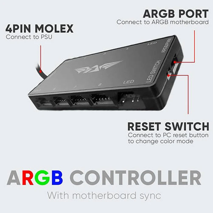 LED Controller Armaggeddon RGB COMMAND 8.2R