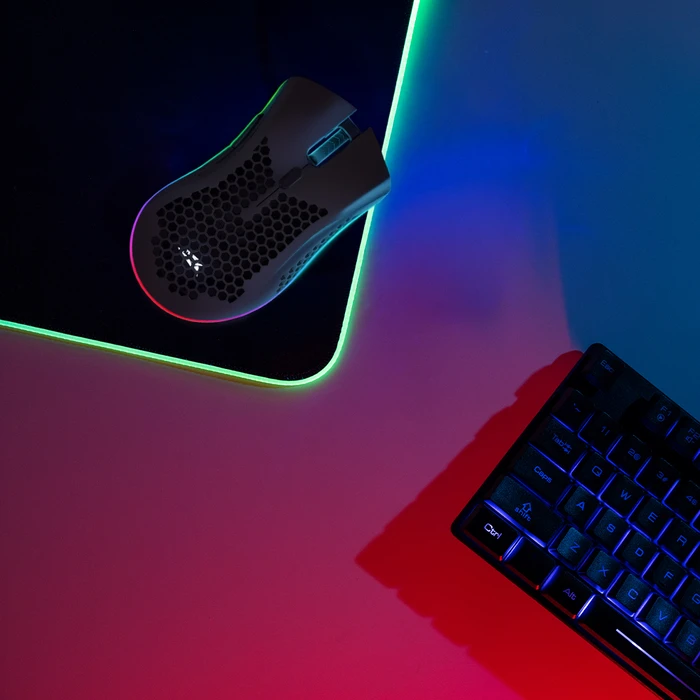 Barracuda BGM-031 CORAL RGB Ενσύρματο Gaming Ποντίκι 12.800 DPI Μαύρο