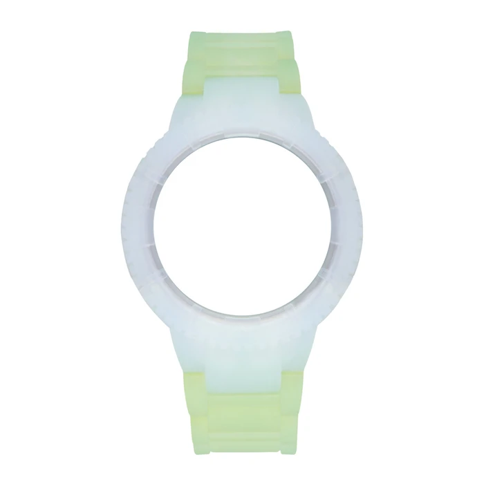Λουράκι Ρολογιού Unisex WATX & CO Cowa1138 (43mm) Καουτσούκ Πράσινο