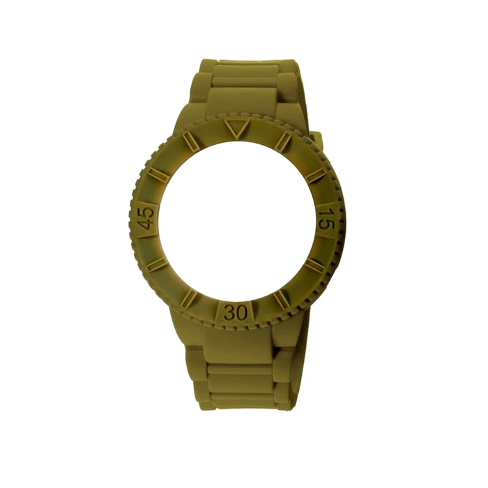 Λουράκι Ρολογιού Unisex WATX & CO Cowa1204 (43mm) Καουτσούκ Πράσινο