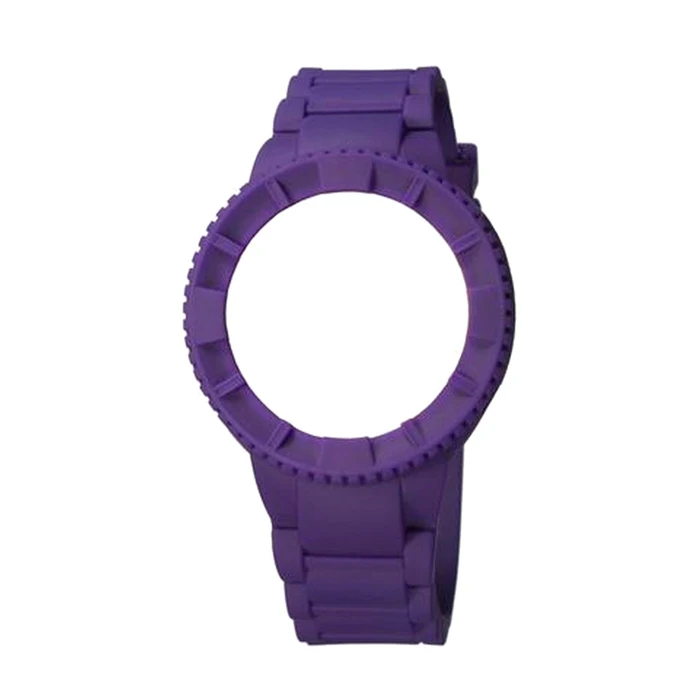 Λουράκι Ρολογιού Unisex WATX & CO Cowa1799 (46mm) Καουτσούκ Μωβ