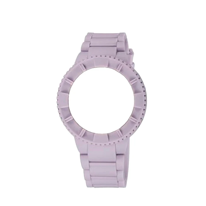 Λουράκι Ρολογιού Unisex WATX & CO Cowa1800 (46mm) Καουτσούκ Μωβ
