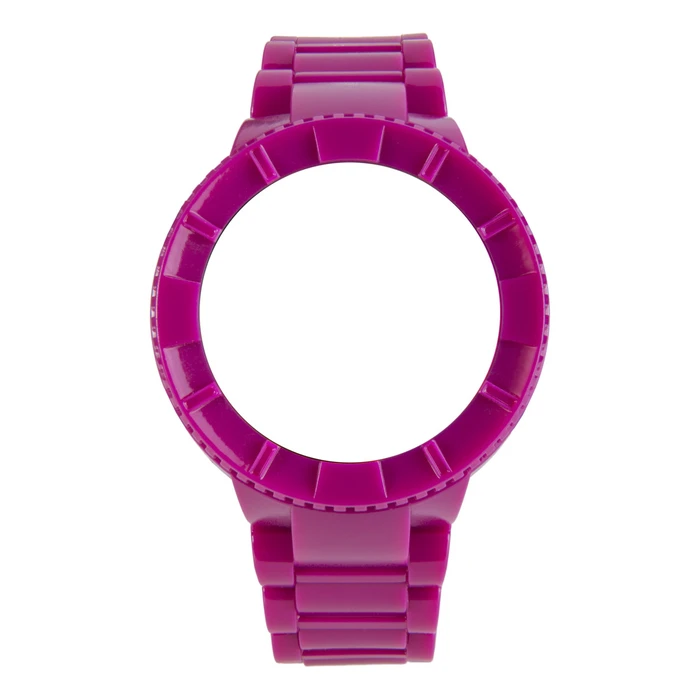 Λουράκι Ρολογιού Unisex WATX & CO Cowa1824 (49mm) Καουτσούκ Λιλά