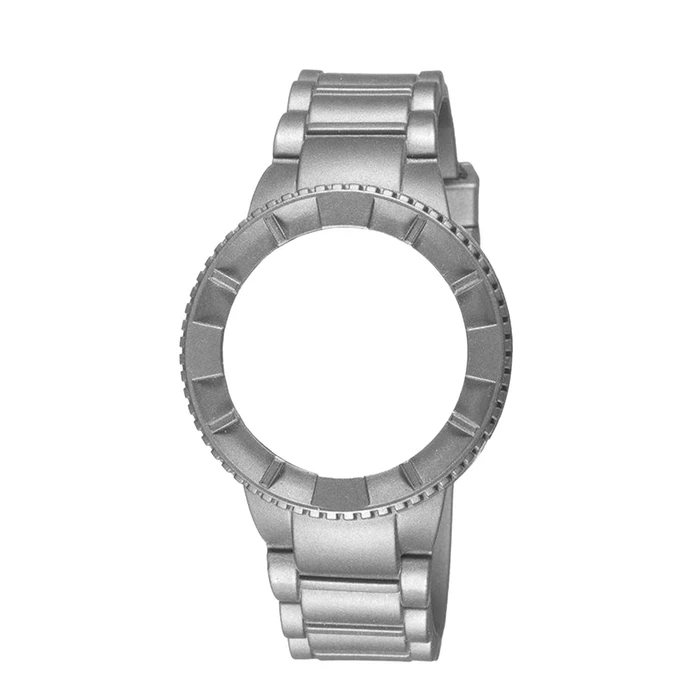 Λουράκι Ρολογιού Unisex WATX & CO Cowa1882 (49mm) Καουτσούκ Ασημί