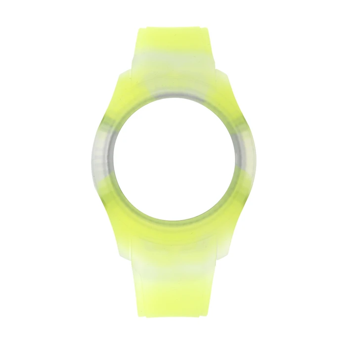 Γυναικείο Λουράκι WATX & CO Cowa3032 (43mm) Καουτσούκ Κίτρινο