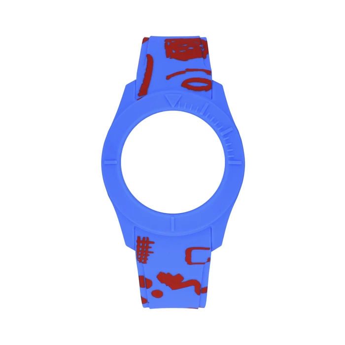 Γυναικείο Λουράκι WATX & CO Cowa3511 (38mm) Καουτσούκ Μπλε