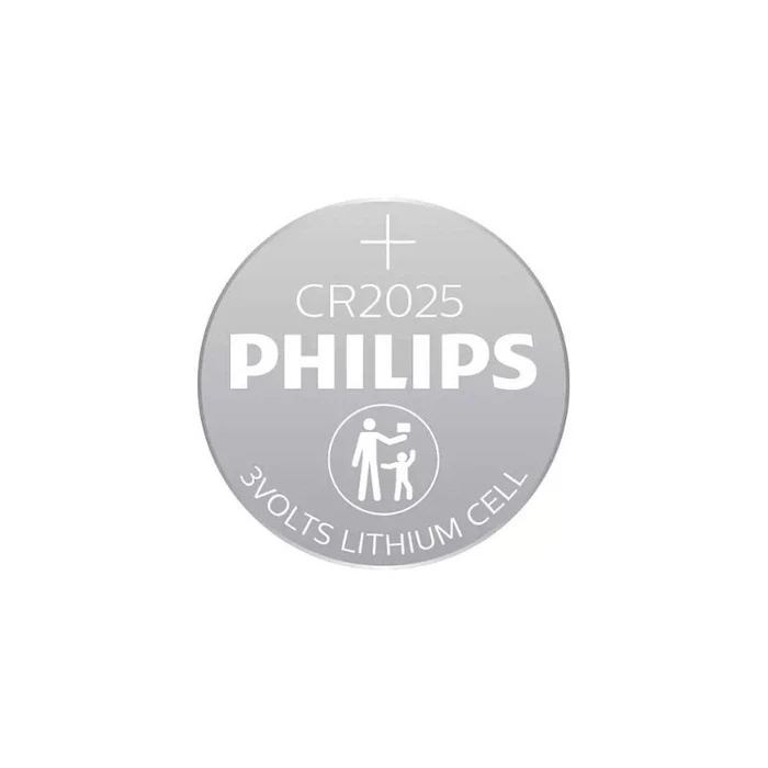 Μπαταρία Λιθίου Blister Philips CR2025P2/01GRS 