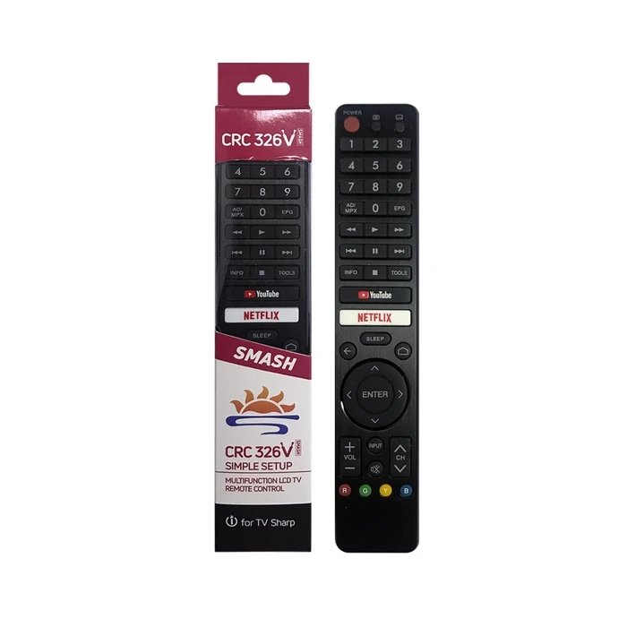 TV Remote Control Huayu Universal for Sharp CRC326V