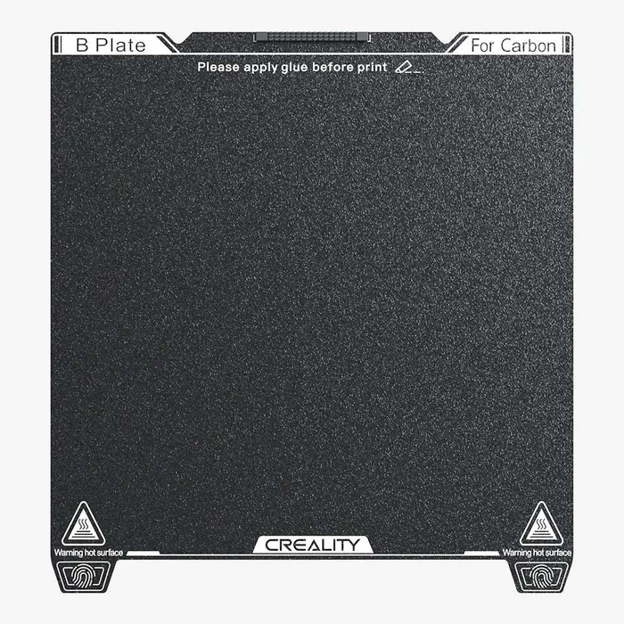 Creality K1C Textured PEI Build Plate 235x235mm - Πλάκα PEI (χωρίς μαγνητική ταινία)