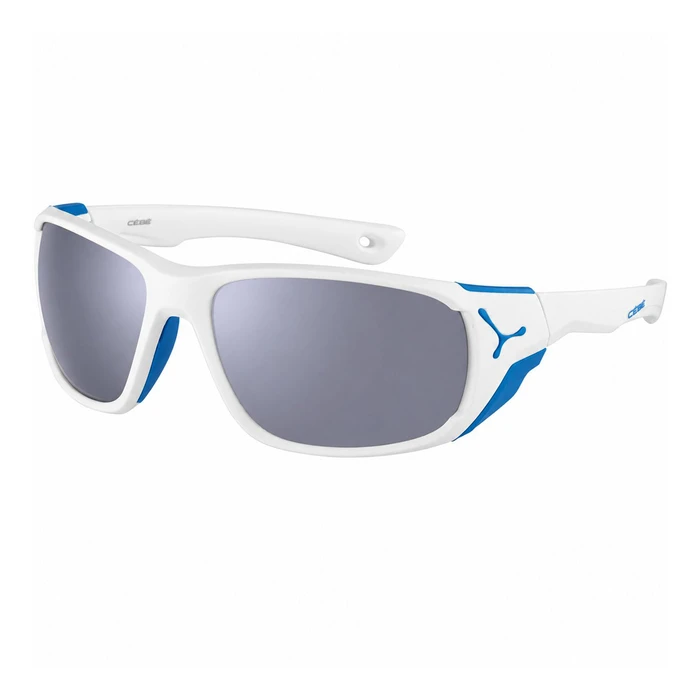 CEBE Unisex Sunglasses CS05402-S - White Blue Matte Frame, Grey Lenses, 63/16/130 mm