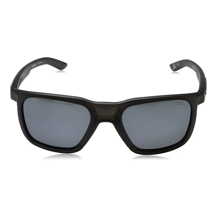 CEBE Men's Sunglasses CS32805-S — Sleepwalker Black Translucent Matte, Polarized Gray Silver