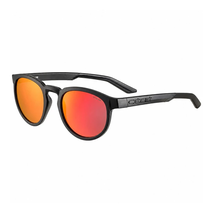 Cebe Nightawk Unisex Sunglasses CS34901 - Black Matte / Gray-Red Mirror, 52/20/131 mm