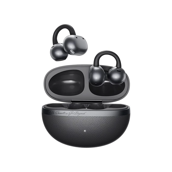 Bluetooth Handsfree Qcy Crossky C50 Grey (CT06) Earclip, BT 6.0, IPX5 waterproof, 35h gray