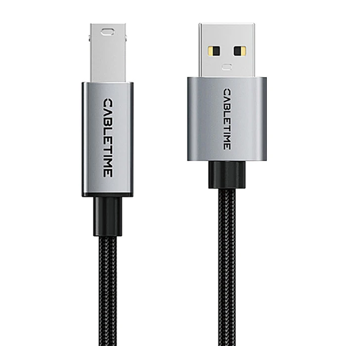Καλώδιο USB Cabletime σε USB Type B CT-AMBM1, 480Mbps, 3m, Μαύρο