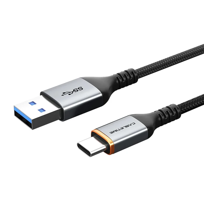 Καλώδιο USB Cabletime Type-C σε USB CT-AMCMG1, 15W, 5Gbps, 1m, μαύρο