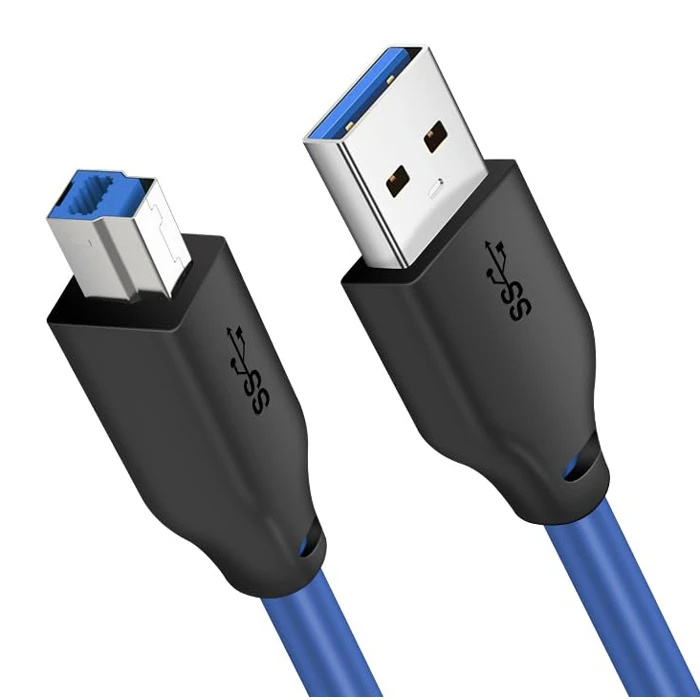 Καλώδιο USB Cabletime σε USB Type B CT-C160-U3-AMBM, 5Gbps, 1m, μπλε