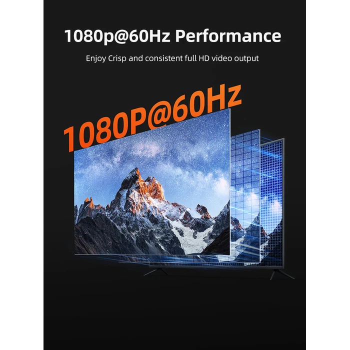 Cabletime Hdmi Video Extender Ct-hehd-fg60 Μέσω Καλωδίου Rj45 1080p/60hz Έως 60m Cabletime